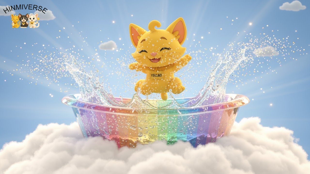 🛁 Yellmi’s Happy Bath Time 🎶| Fun Kids Bath Song