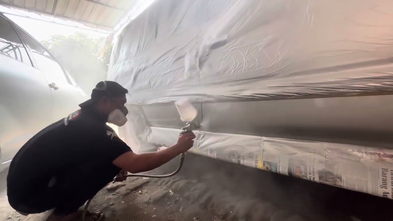 MINGGU ke-6, MULAI BLAJAR SULAM WARNA SILVER, Bisakah…??? [Part-11] Belajar Cat Dari NnoOOLLL