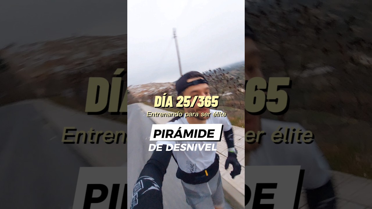D&iacute;a 25/365 entrenando para ser &eacute;lite 🏃🏻&zwj;♂️⛰️ #deporte #correresvida #runner #trail #correr