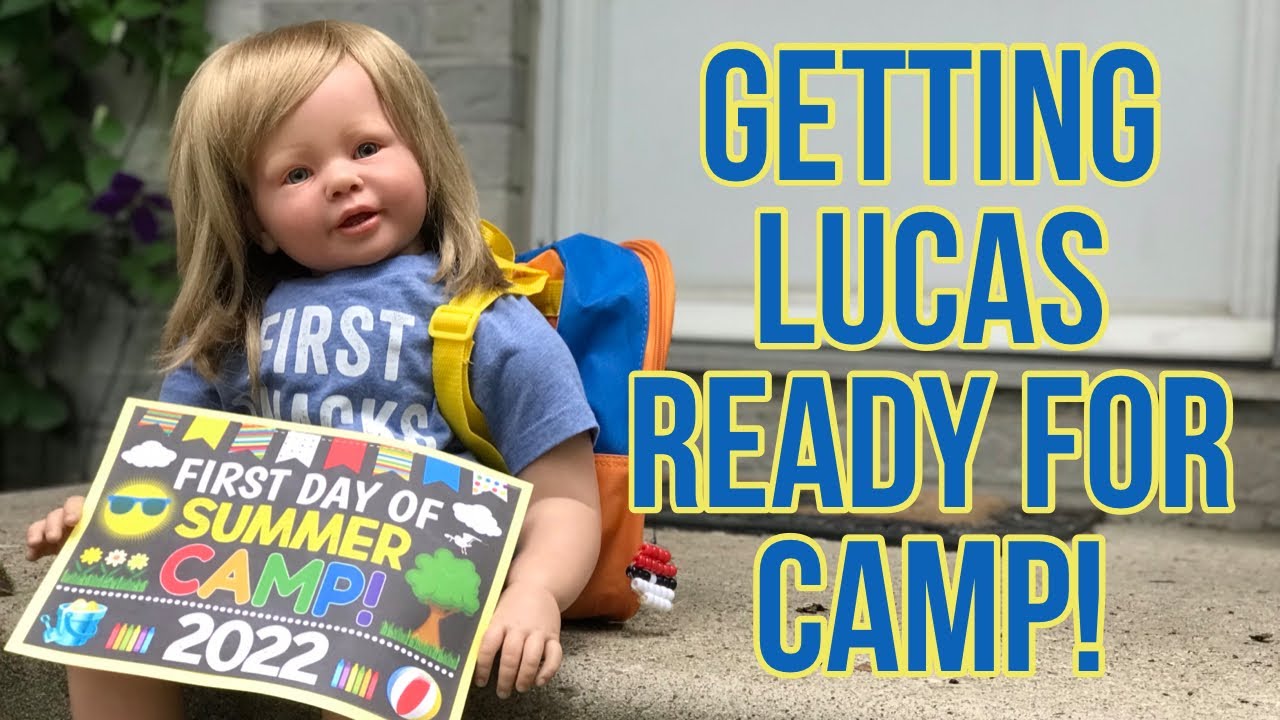 Reborn Toddler gets ready for Summer camp!