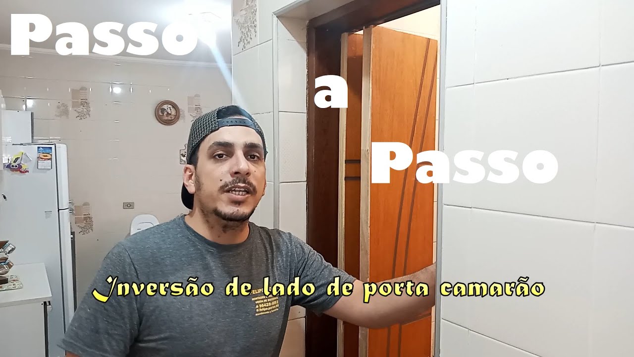 Inversão de lado Porta Camarão