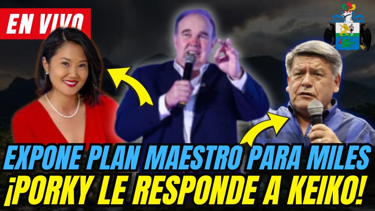 🚨 EN VIVO:  RAFAEL LÓPEZ ALIAGA MITÍN POLÍTICO en HUÁNUCO