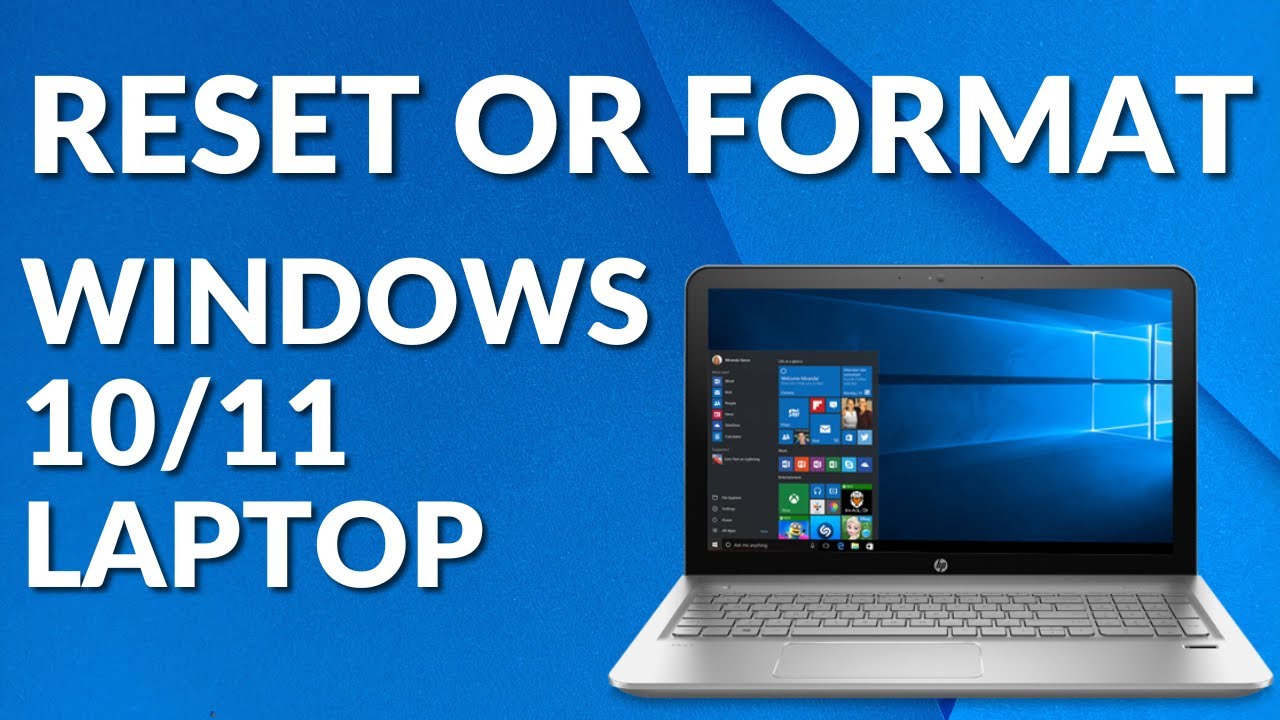 How To Reset Windows 10/11 | How To Format Laptop