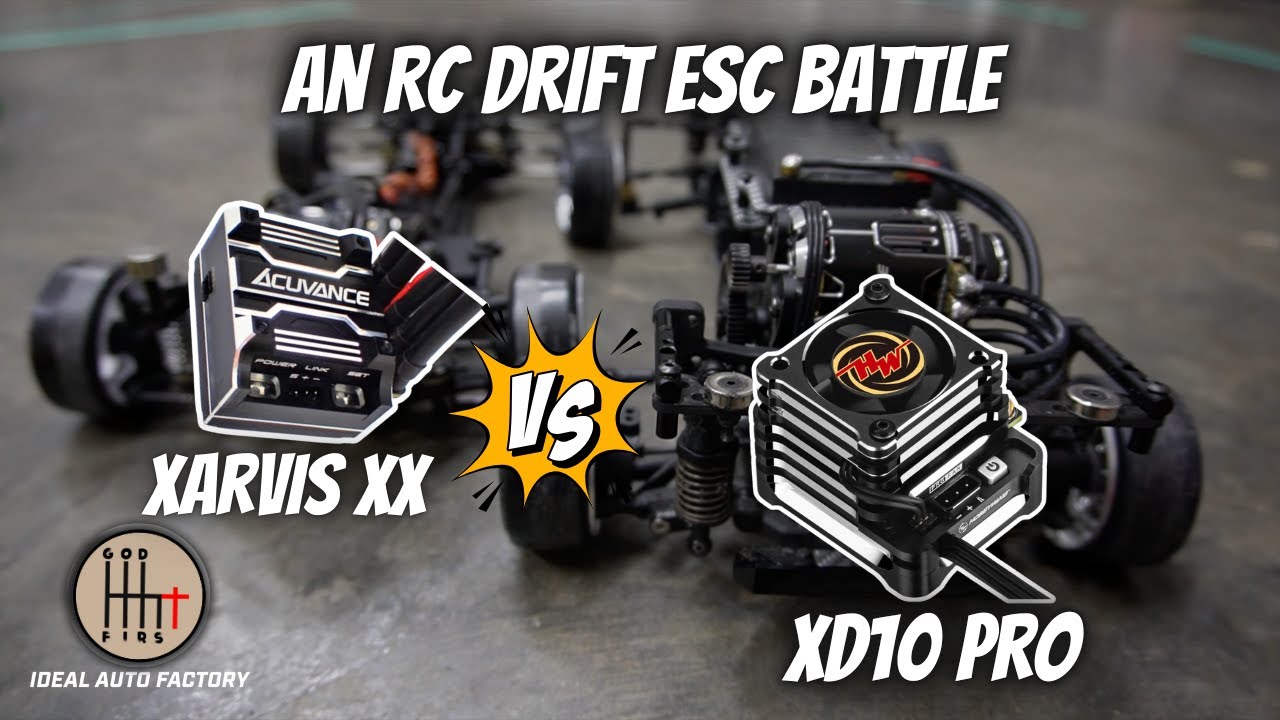 Acuvance & Hobbywing ESC RC Drift Comparison