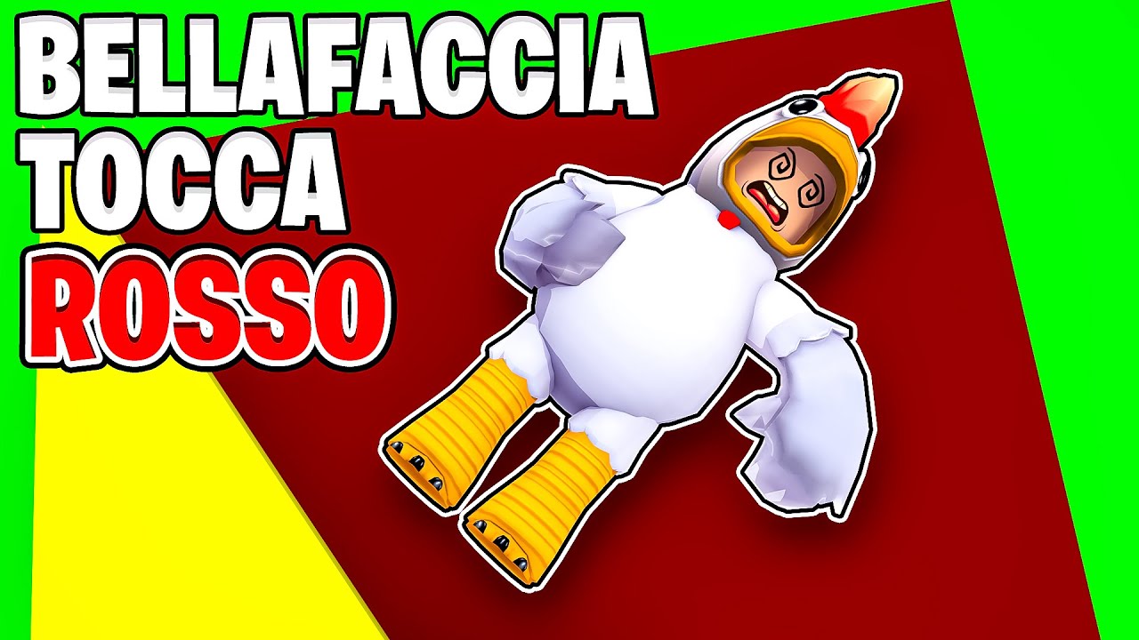 NON POSSO TOCCARE IL COLORE ROSSO SU ROBLOX!!