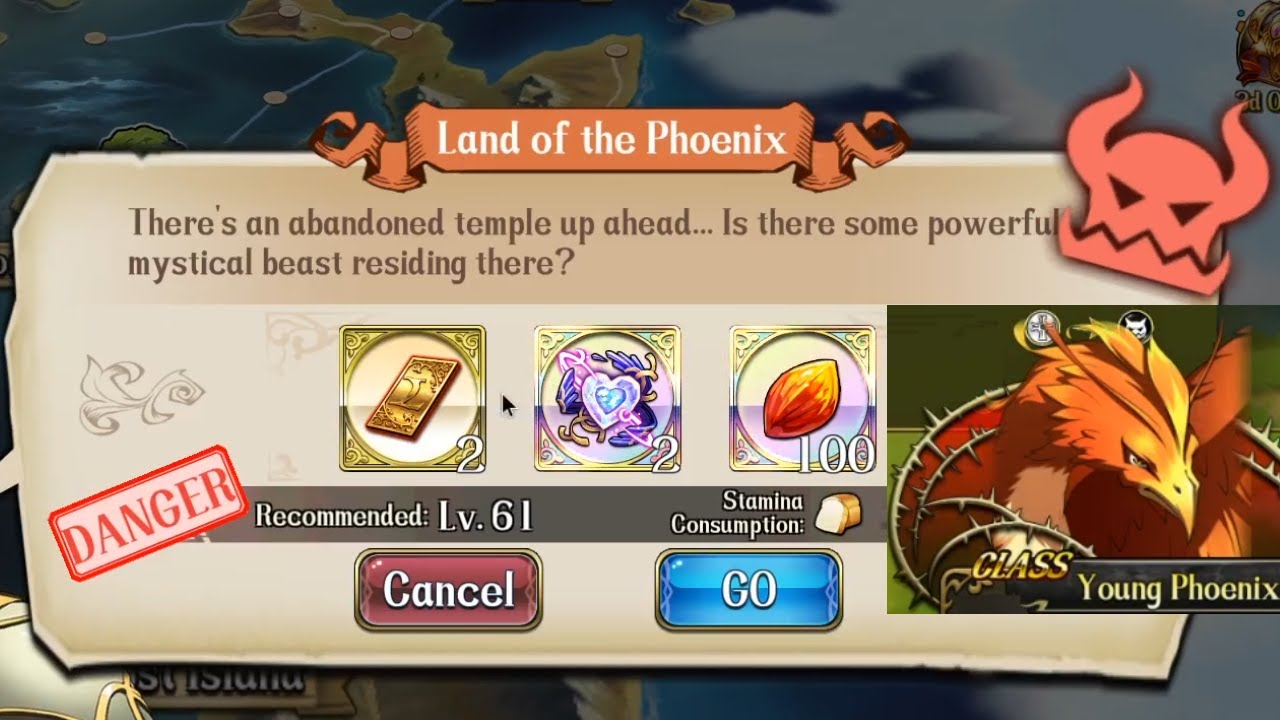 Langrisser M - Act 2 Ch3 - 'Danger' World Event - Land of the Phoenix
