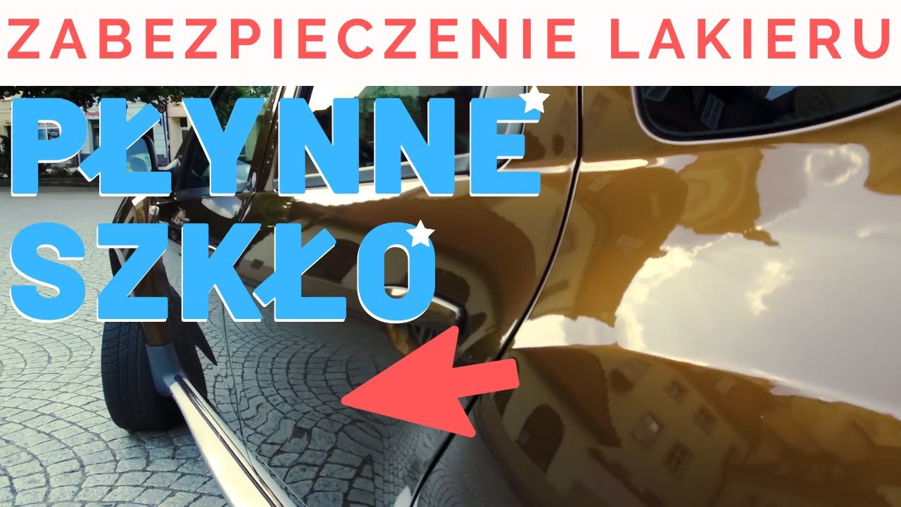 Płynne szkło zamiast ceramiki, zabezpieczenie lakieru i blask!