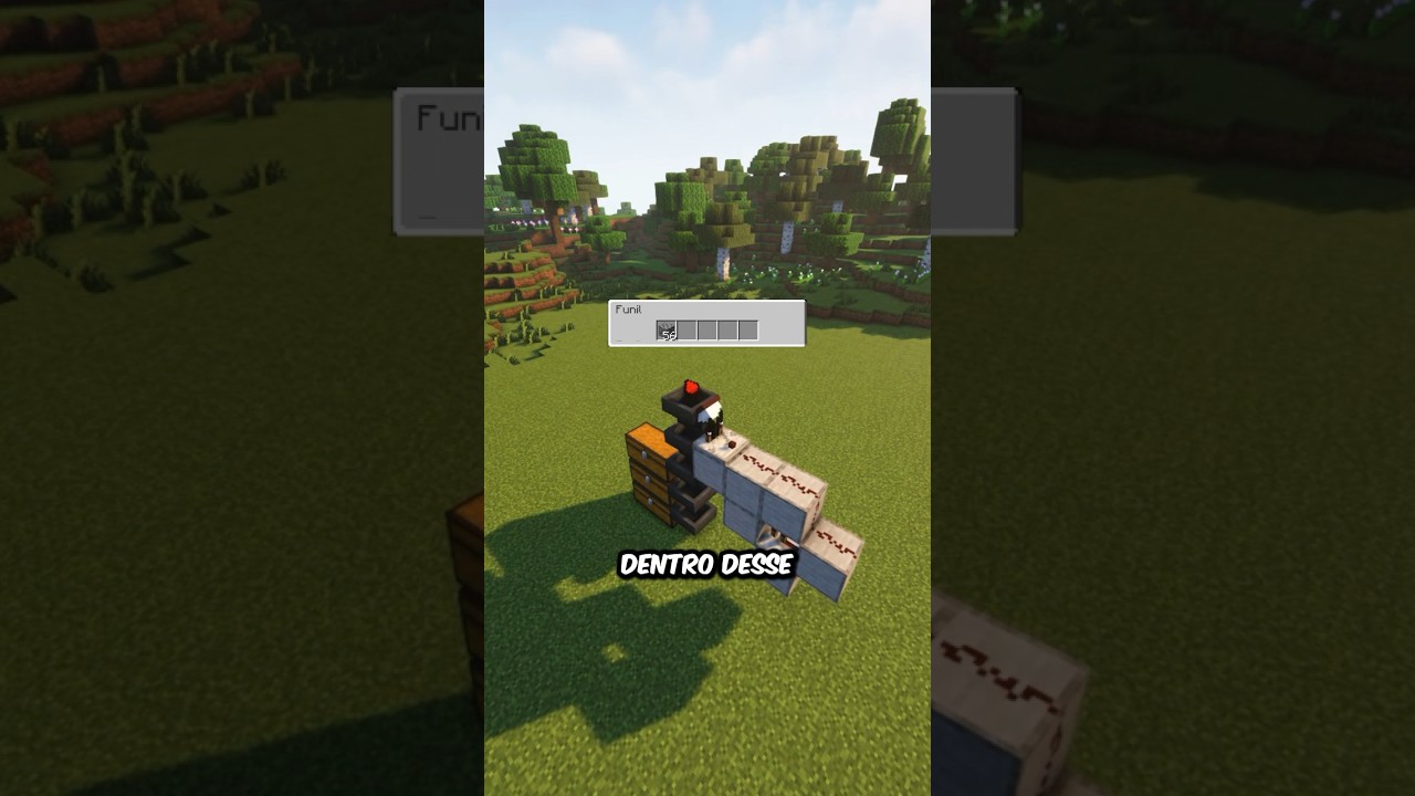 O separador de itens mais f&aacute;cil do minecraft bedrock e Java #shorts #minecraft