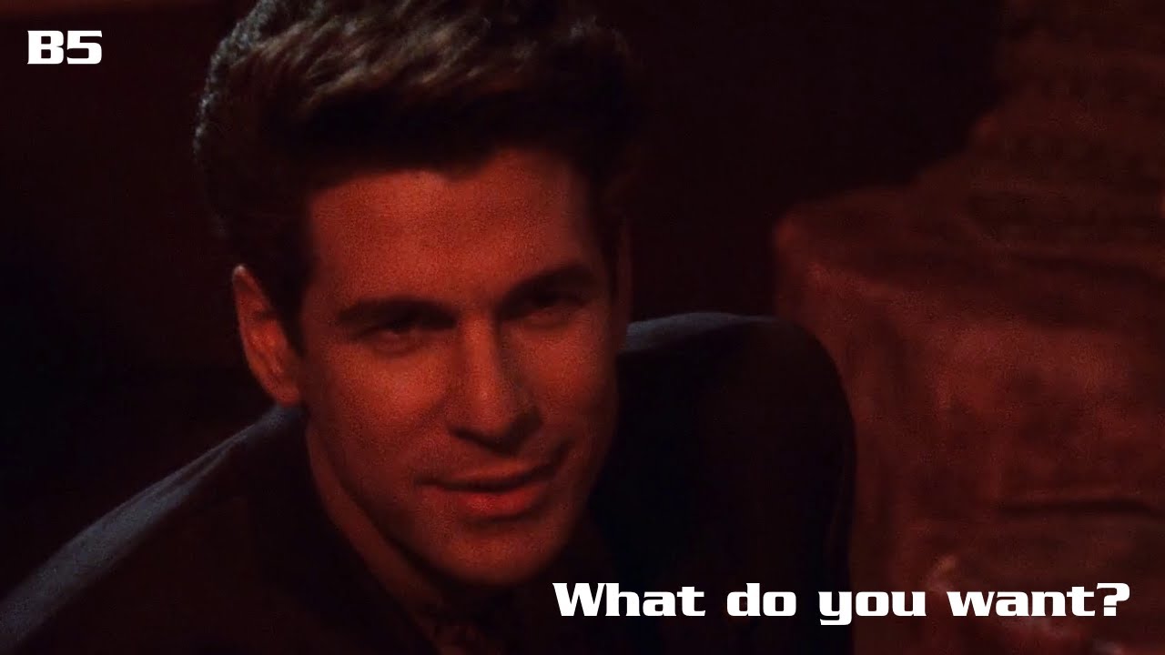 Babylon 5 Remastered - Morden asks G'Kar 