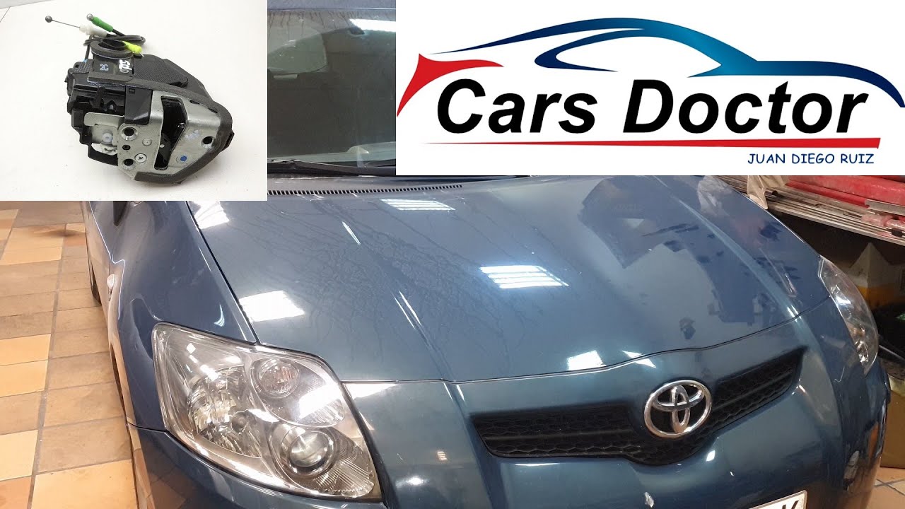 Solucionar Puerta Trasera derecha no cierra Toyota Auris 2007