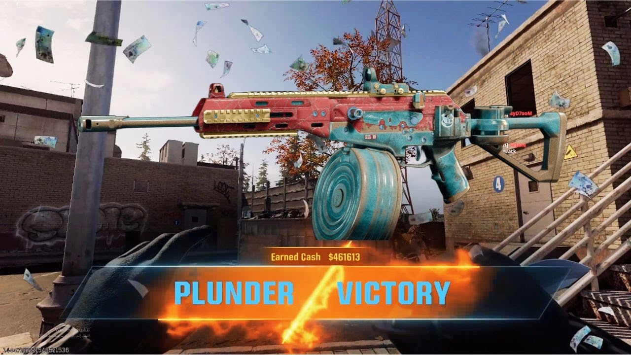 WE WON Warzone Plunder with the MOST POWERFUL WEAPON EVER!