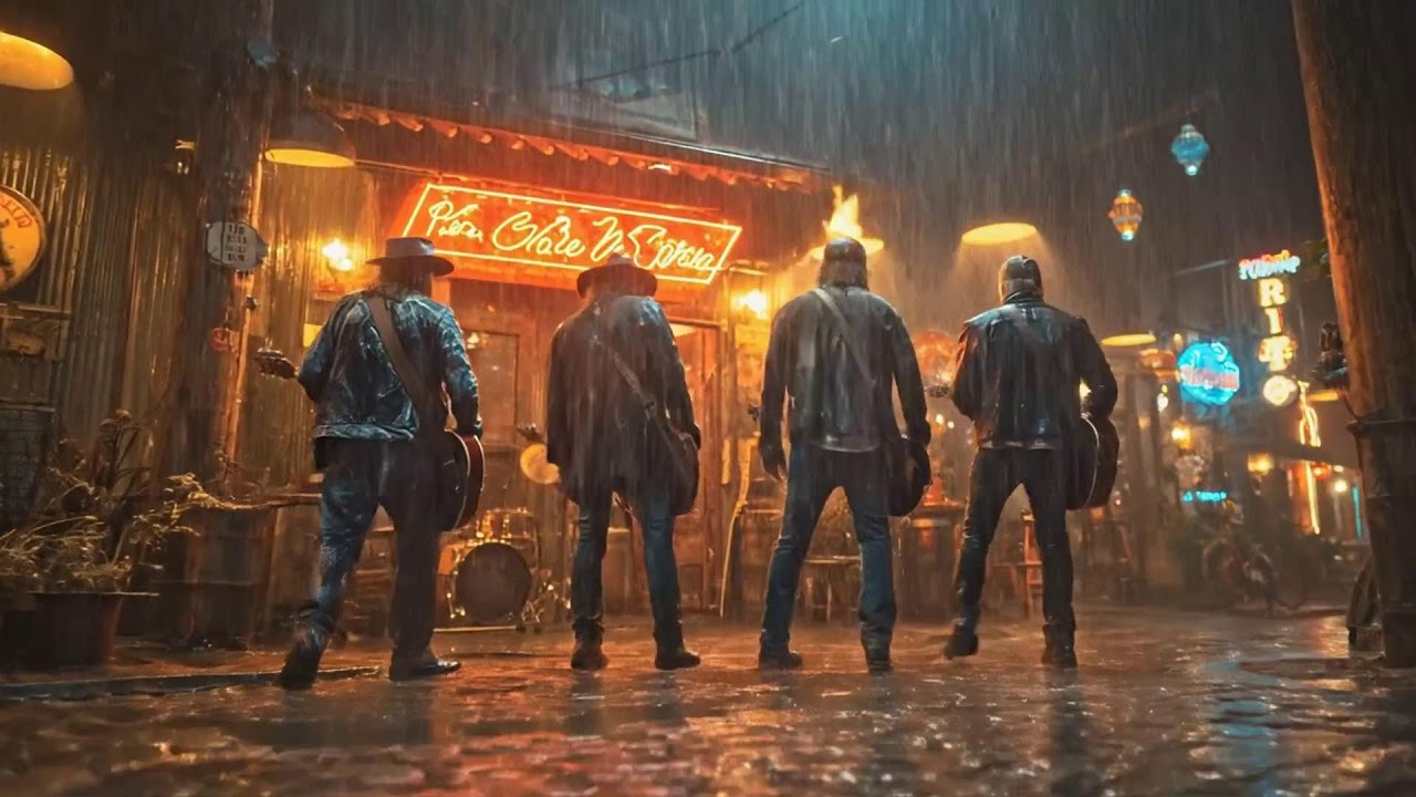 Outlaw Rock Mix 🎸 Wild Highway Ride | Inspired by Johnny Cash