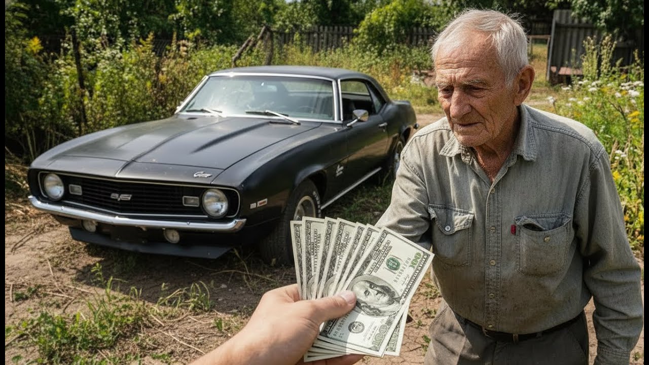 Grandpa Sold Me His Memorable Tuxedo Black Chevrolet Camaro Z28 for $999 - ASMR Restoration