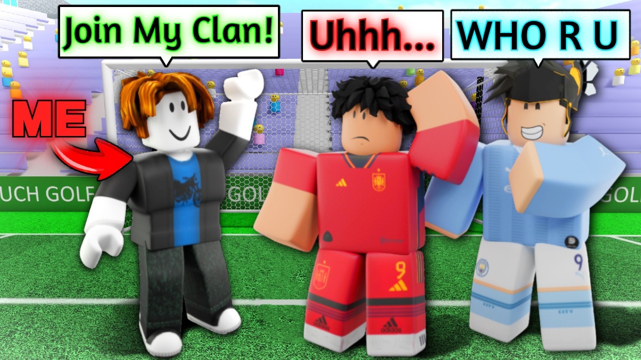 Я работал ПОД СКРЫТИЕМ как ВЛАДЕЛЕЦ КЛАНА в Touch Football... (Roblox)