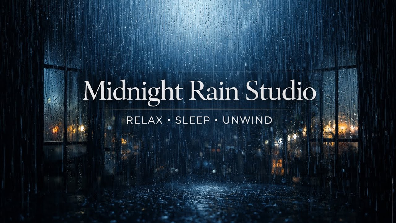 Heavy Rain That Makes You Fall Asleep Immediately 