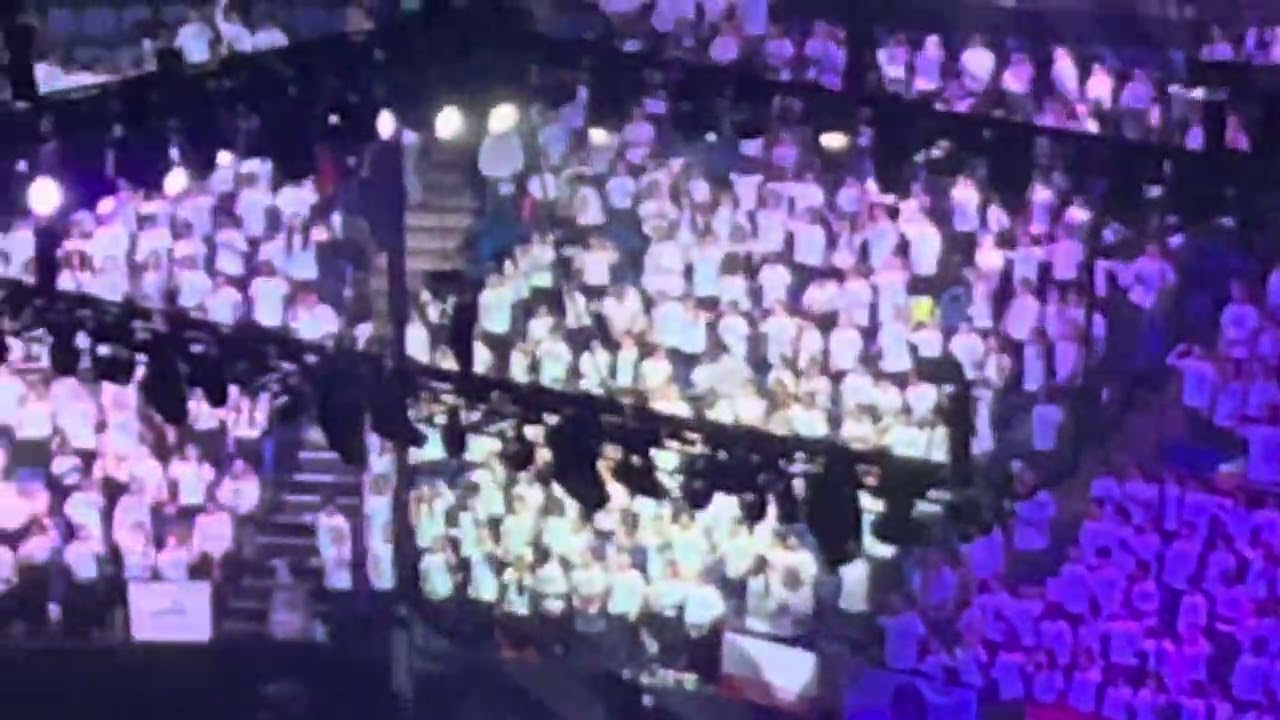 The Young Voices 2024 Concert- The O2 Arena- The Moment Choir