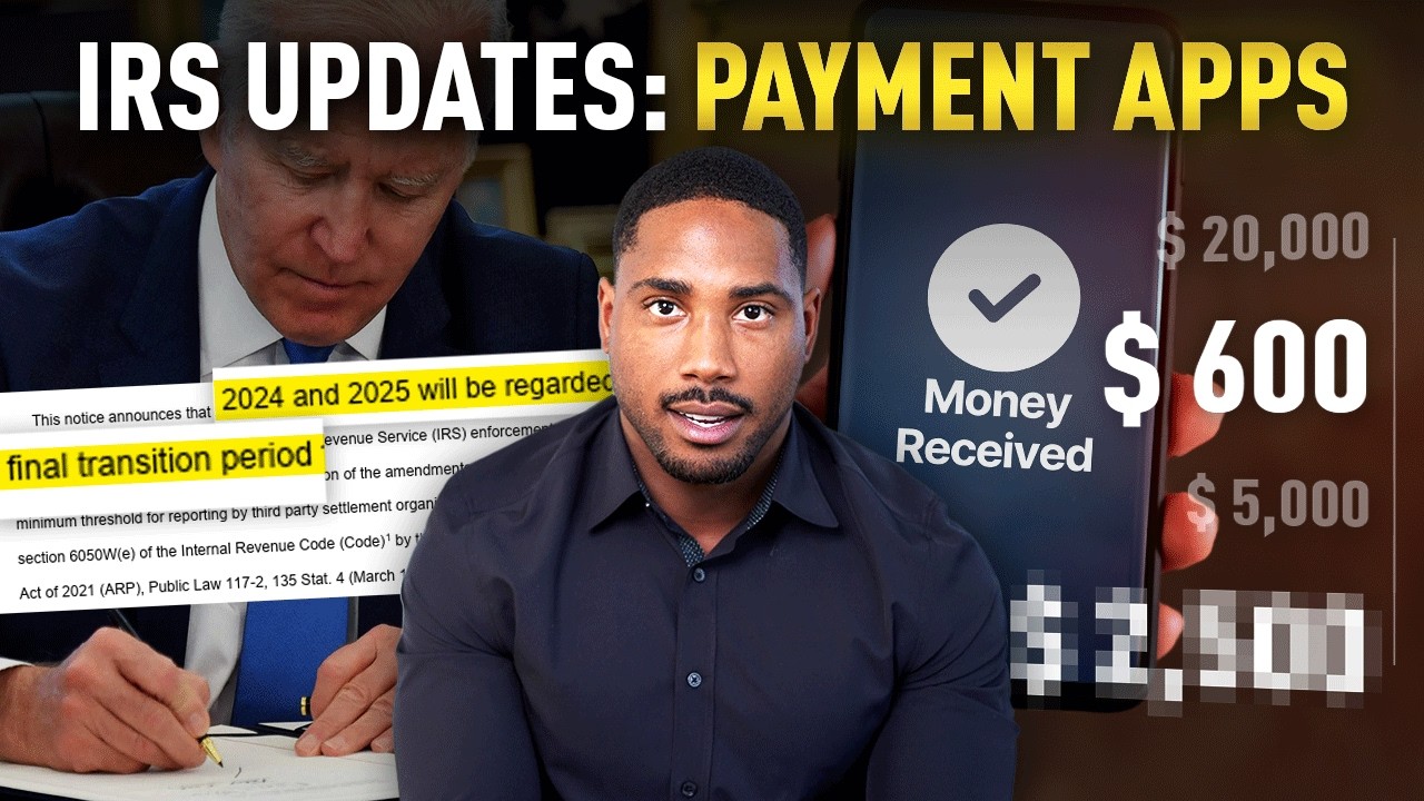 New IRS Rule Changes for Payment Apps Explained (FULL DETAILS!)