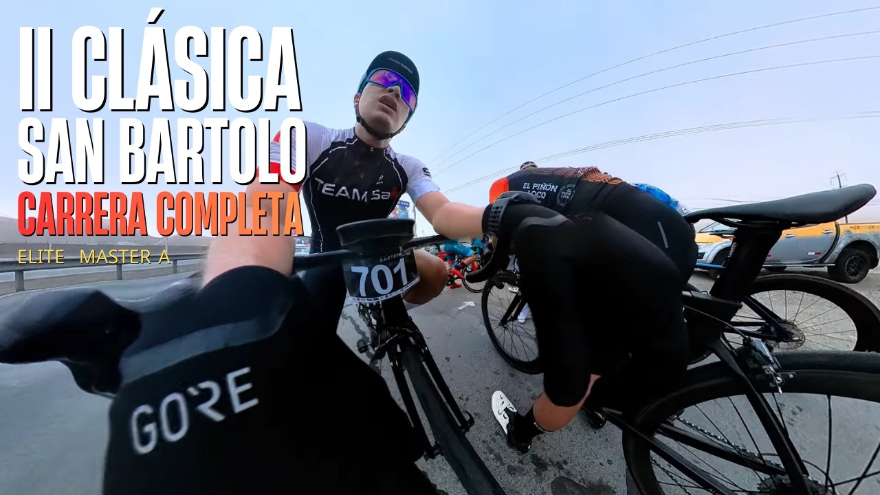 II Clásica San Bartolo | Carrera Completa con datos | Master A - Elite