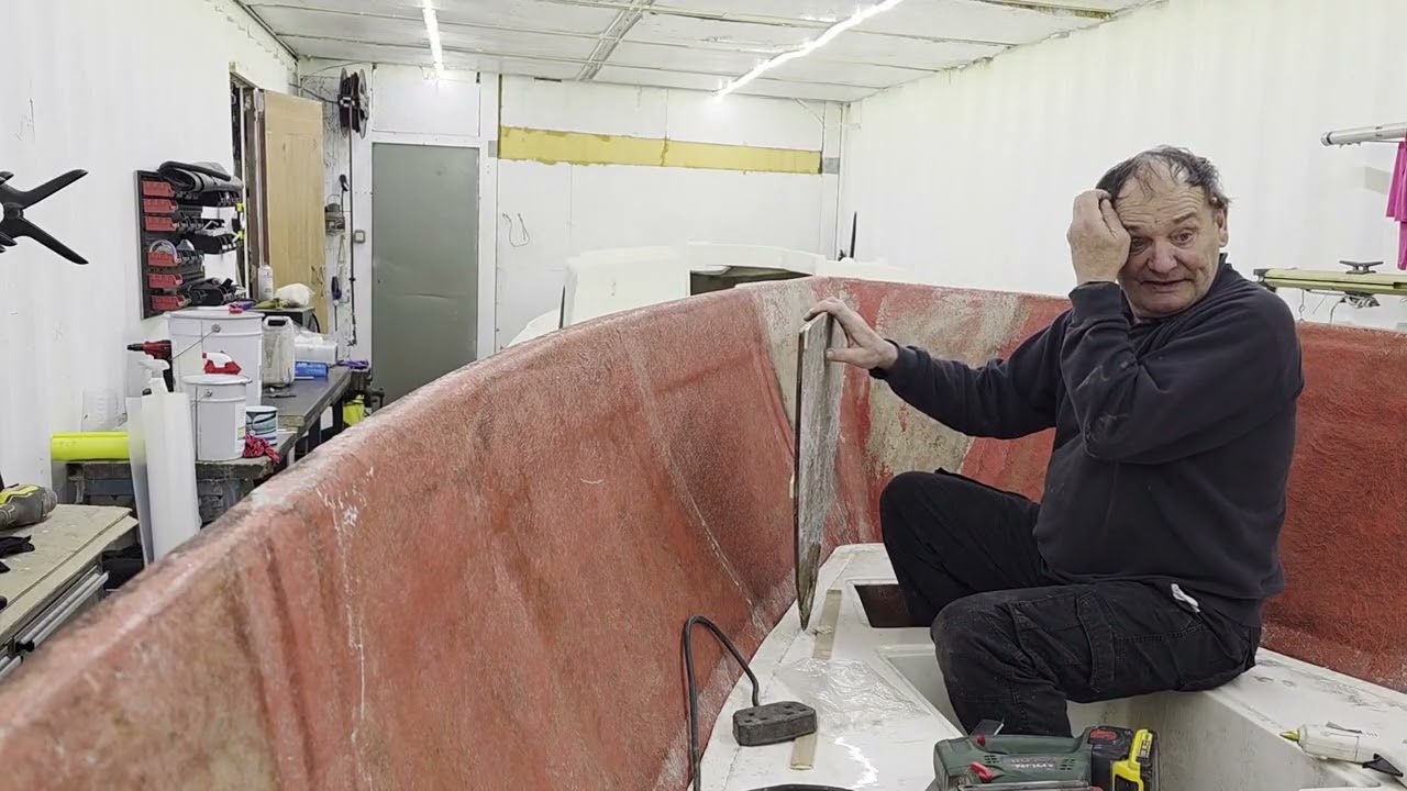 making a new forward bulkhead/chain locker