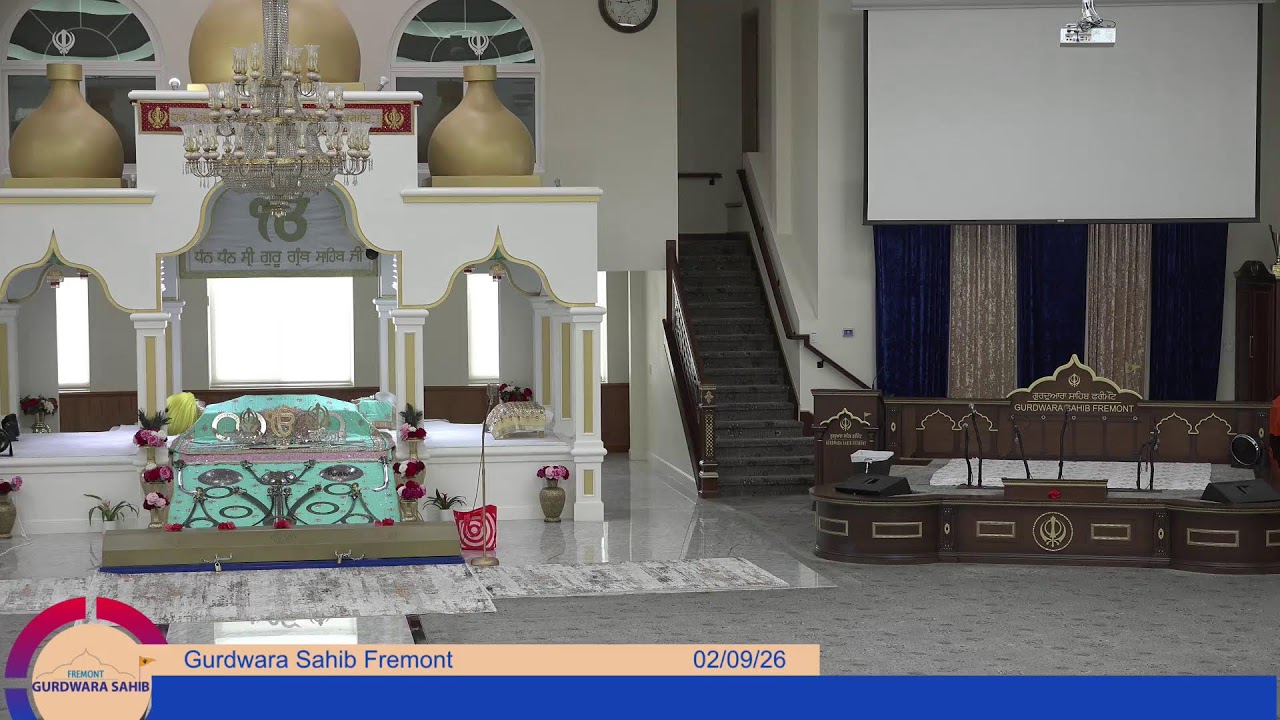 Gurdwara Sahib Fremont Morning Diwan 2026-02-09
