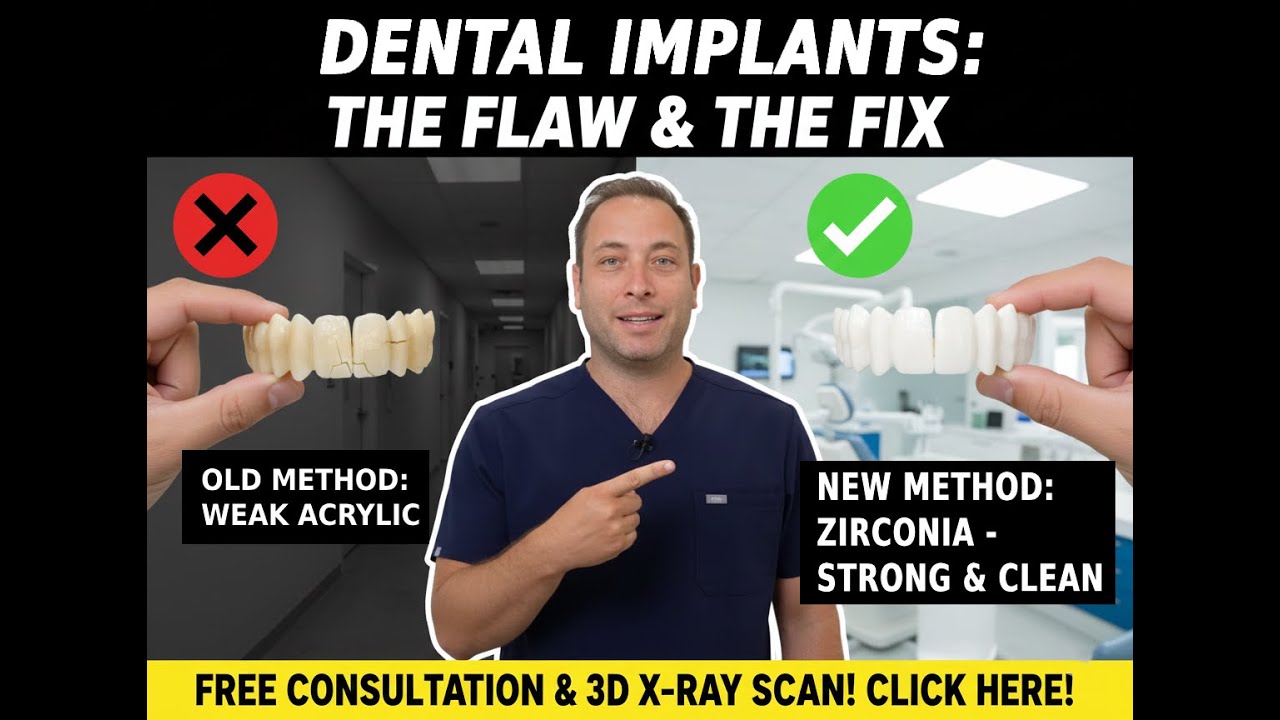 The Flaw in the Original All-on-4 (And How We Fixed It): Why Modern Implants Are Better Than Ever