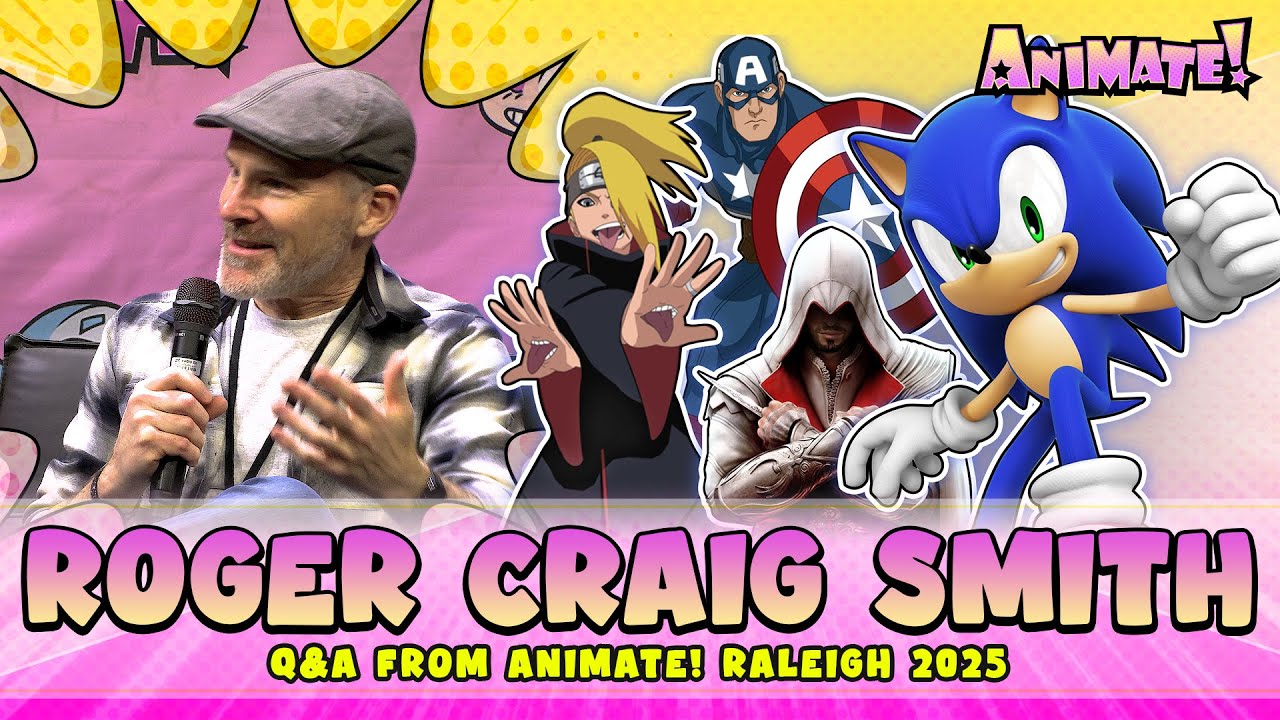 Roger Craig Smith Q&A | Animate! Raleigh 2025