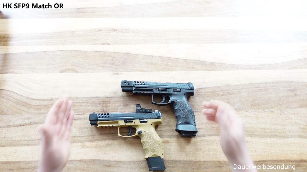Vorstellung HK SFP9 Match OR im Kaliber 9mm Luger