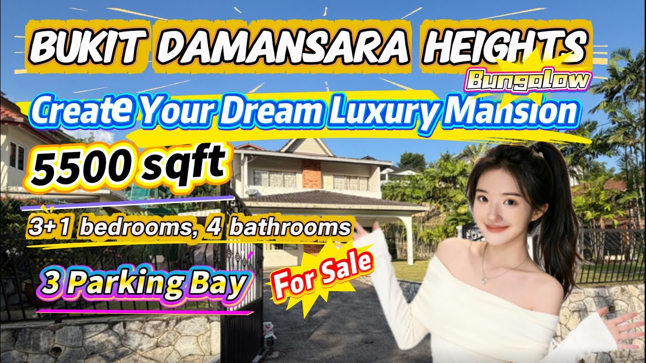 🏡 Bukit Damansara Heights Bungalow For Sale 🌟