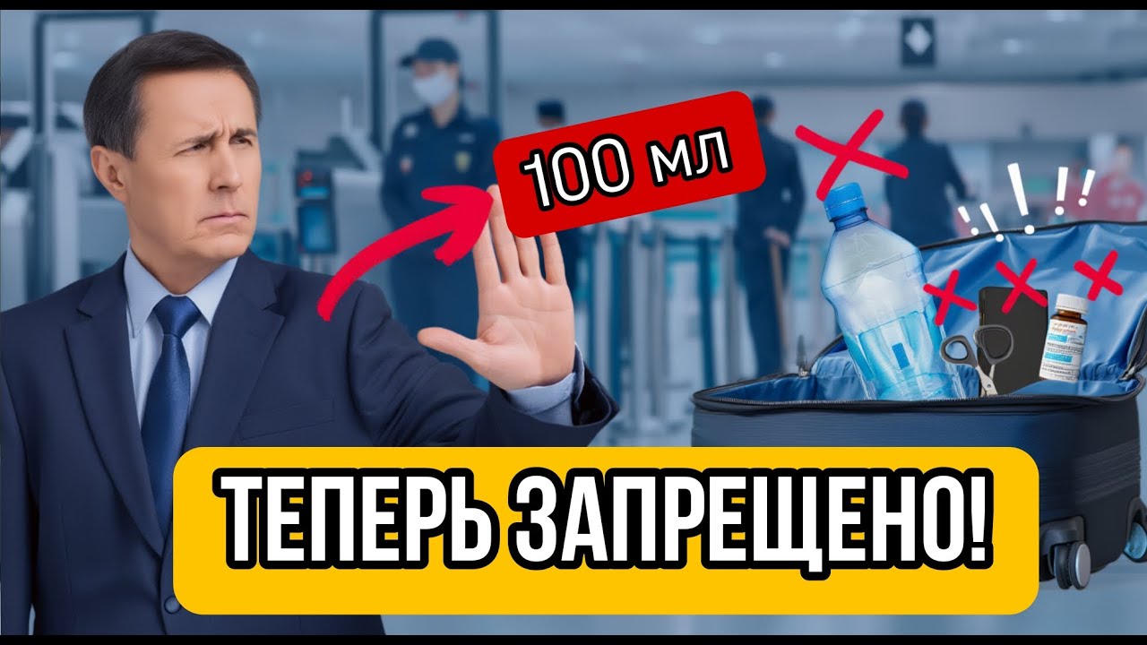 НИКОГДА не клади ЭТО в сумку! НОВЫЙ ЗАПРЕТ 2026 — конфискуют на месте!