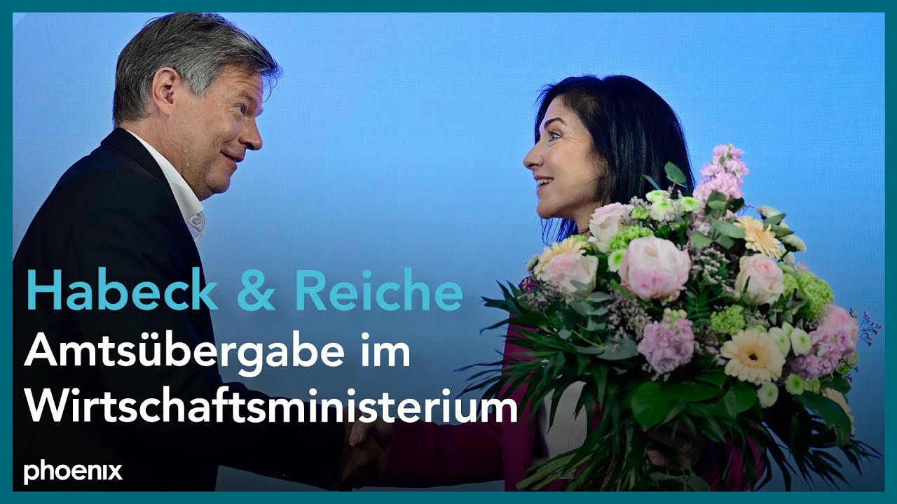 Amtsübergabe im Bundeswirtschaftsministerium