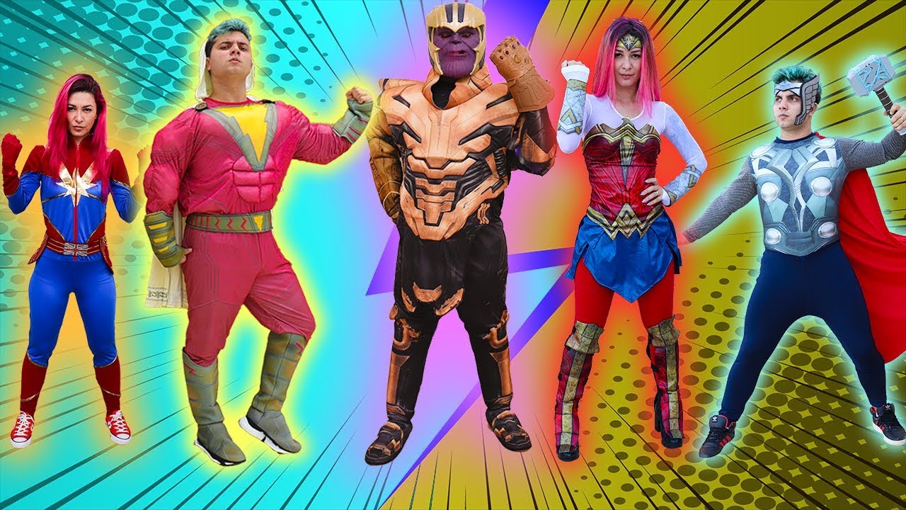 MALOUCOS FINGE BRINCAR de SUPER-HERÓI O FILME
