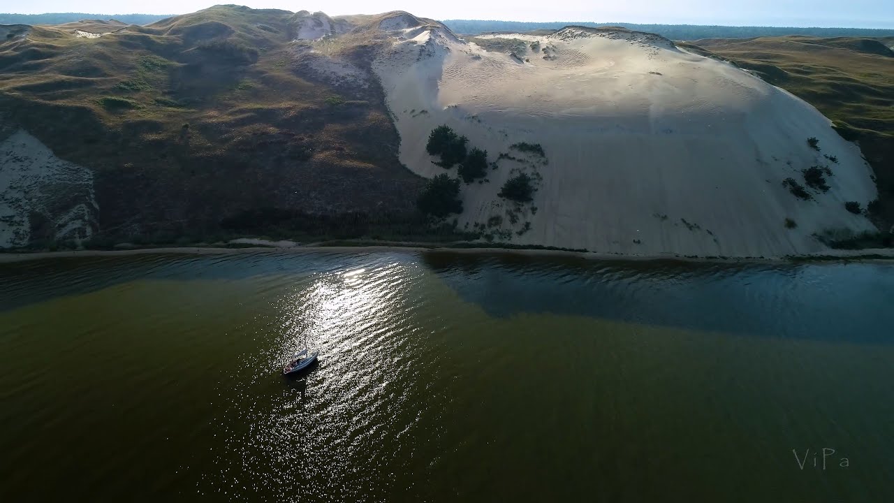 Pilkosios kopos (mirusios kopos) Atnaujinta. Grey dunes Curonian Spit. Episode II (4K) updated