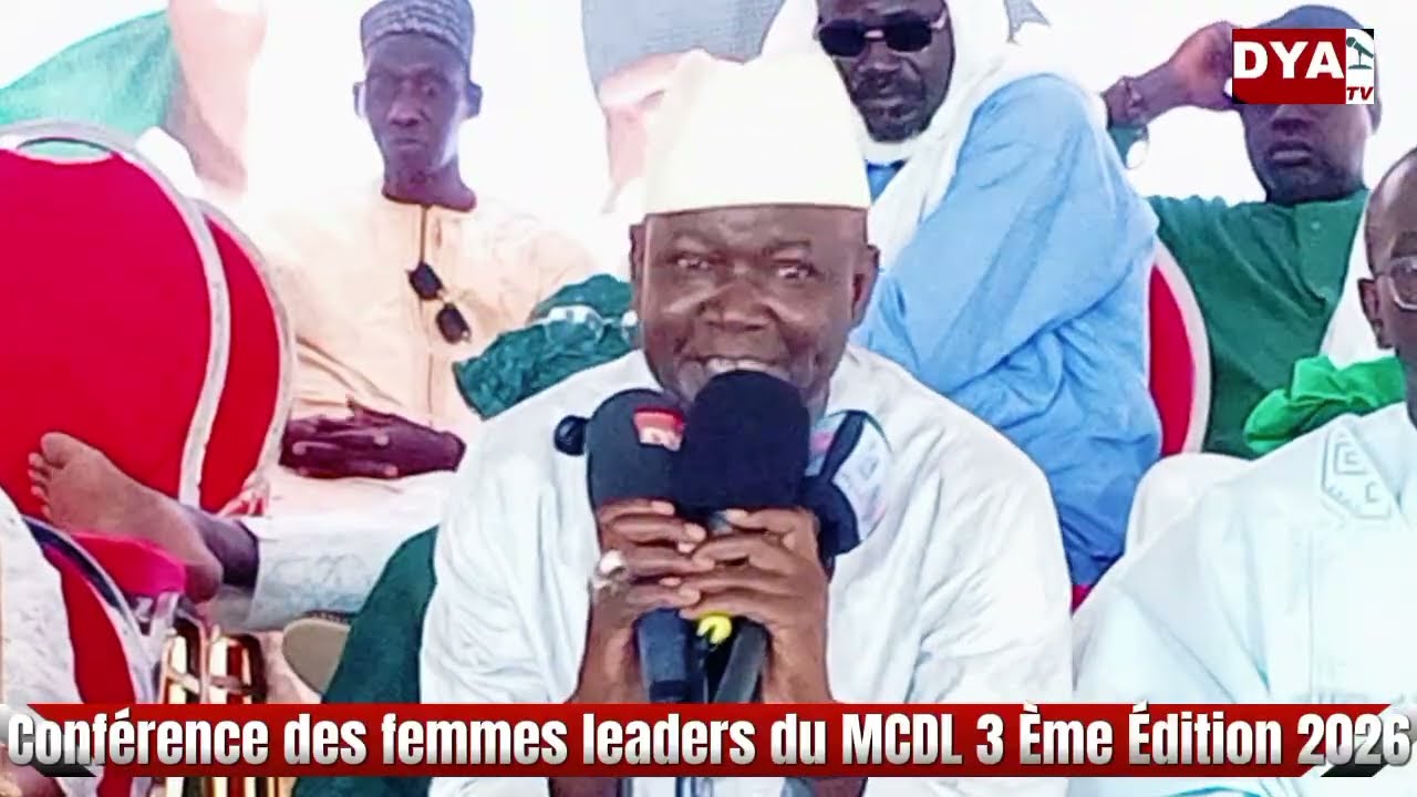 Discours du Maire Tamsir Gueye à la 3eme Édition de la Conférence des femmes leaders du MCDL  