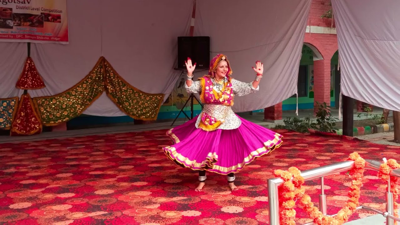 Ritu Malik ।। Solo Performance ।। Haryanvi Folk Dance ।। Rangotsav 2025 