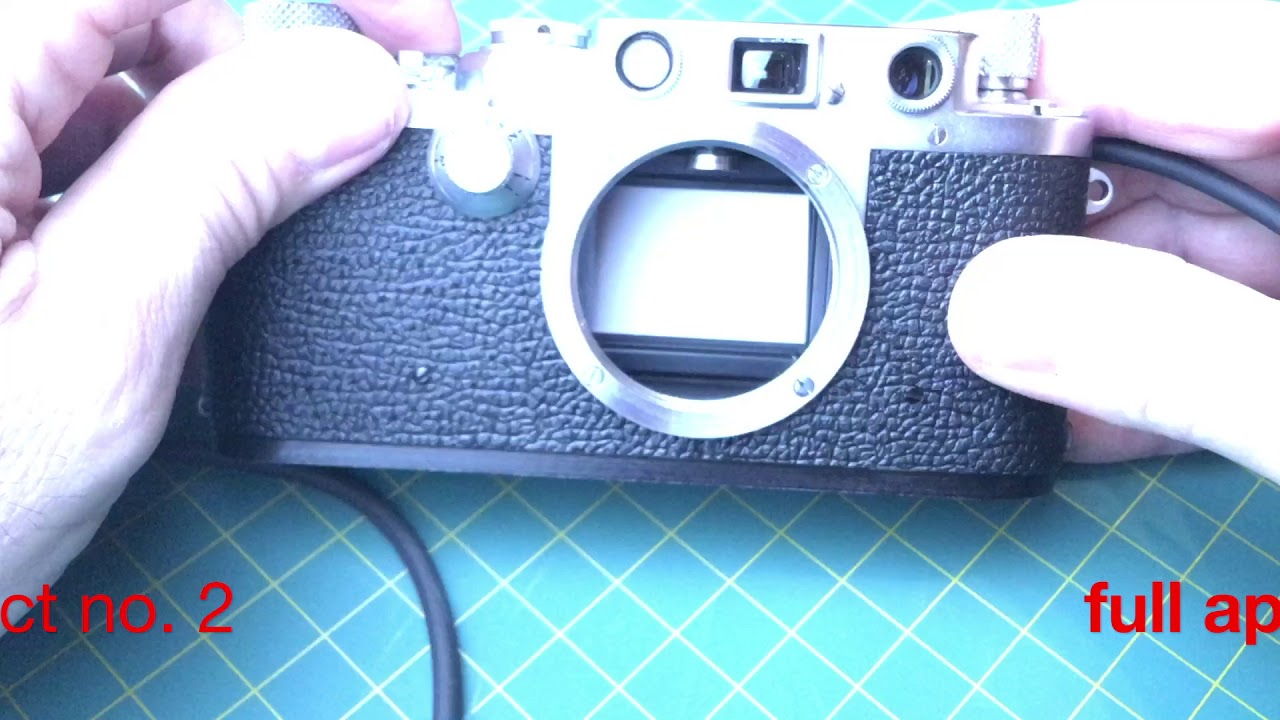 Leica IIIf Modern Flash Sync