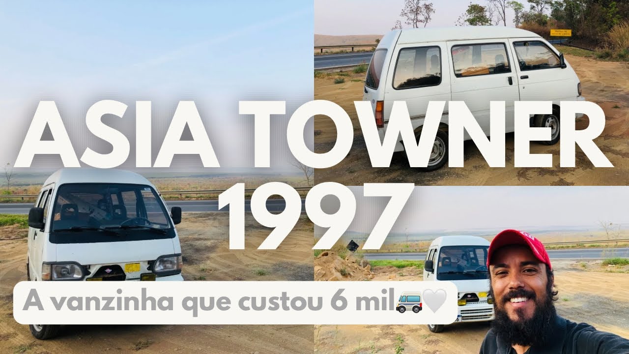 Asia Towner 1997 na Estrada de Belo Horizonte a Três Marias, Performance da Van de R$ 6 mil