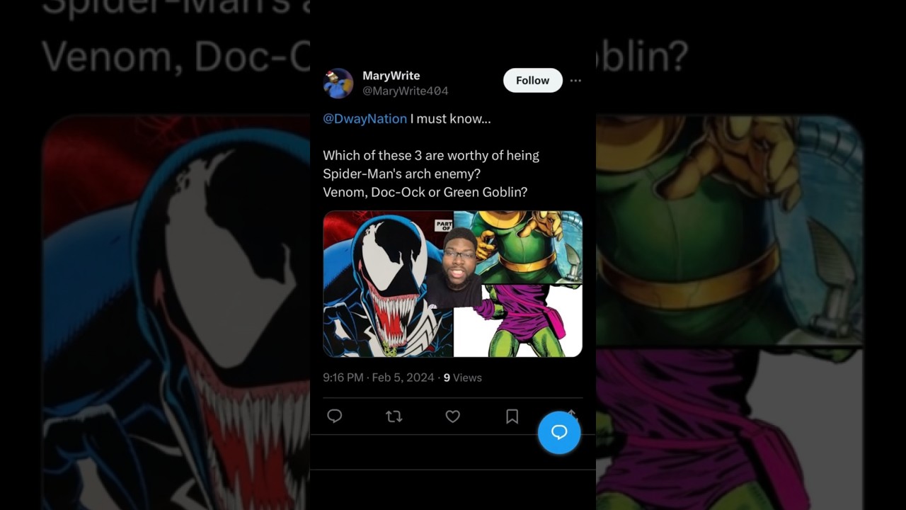 Who Is Spider-Man&rsquo;s Real Arch Enemy? #shorts #meme