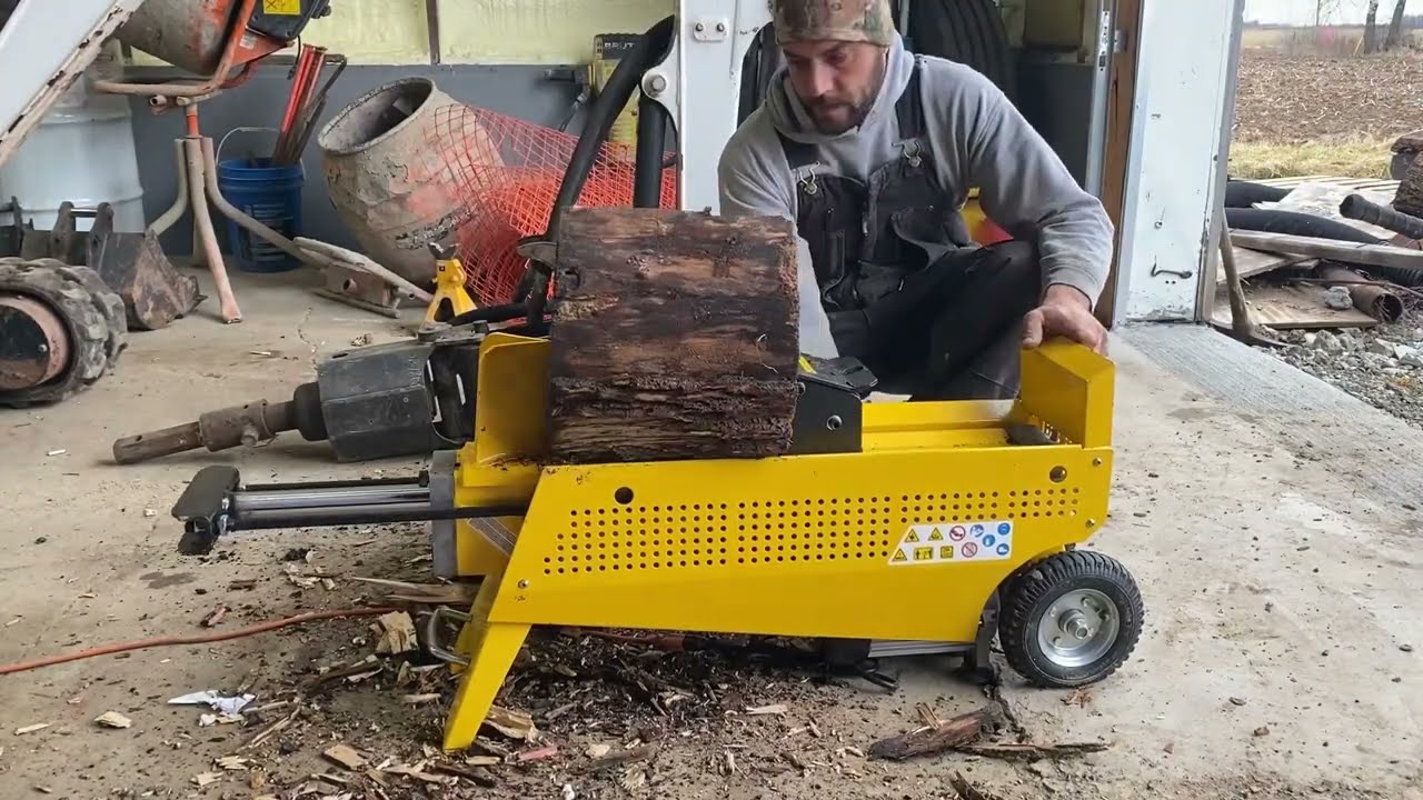 9 ton￼ electric log splitter any good? Or junk?