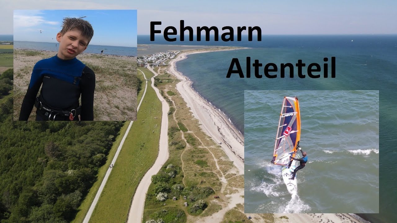 Windsurfen Fehmarn Altenteil Anfang Juni 2021