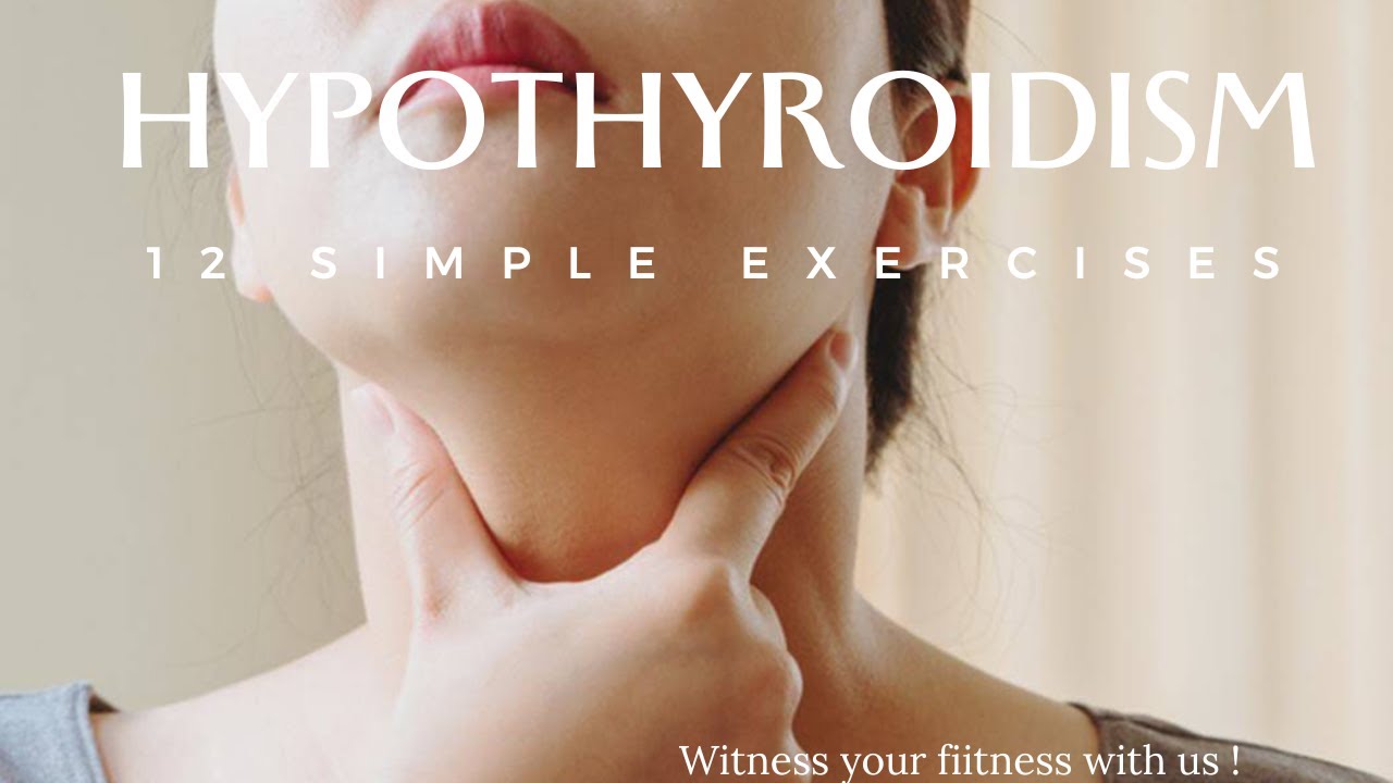 12 Simple exercises for Hypothyroidism | #hypothyroidismexercises | #yogaforhypothyroidism