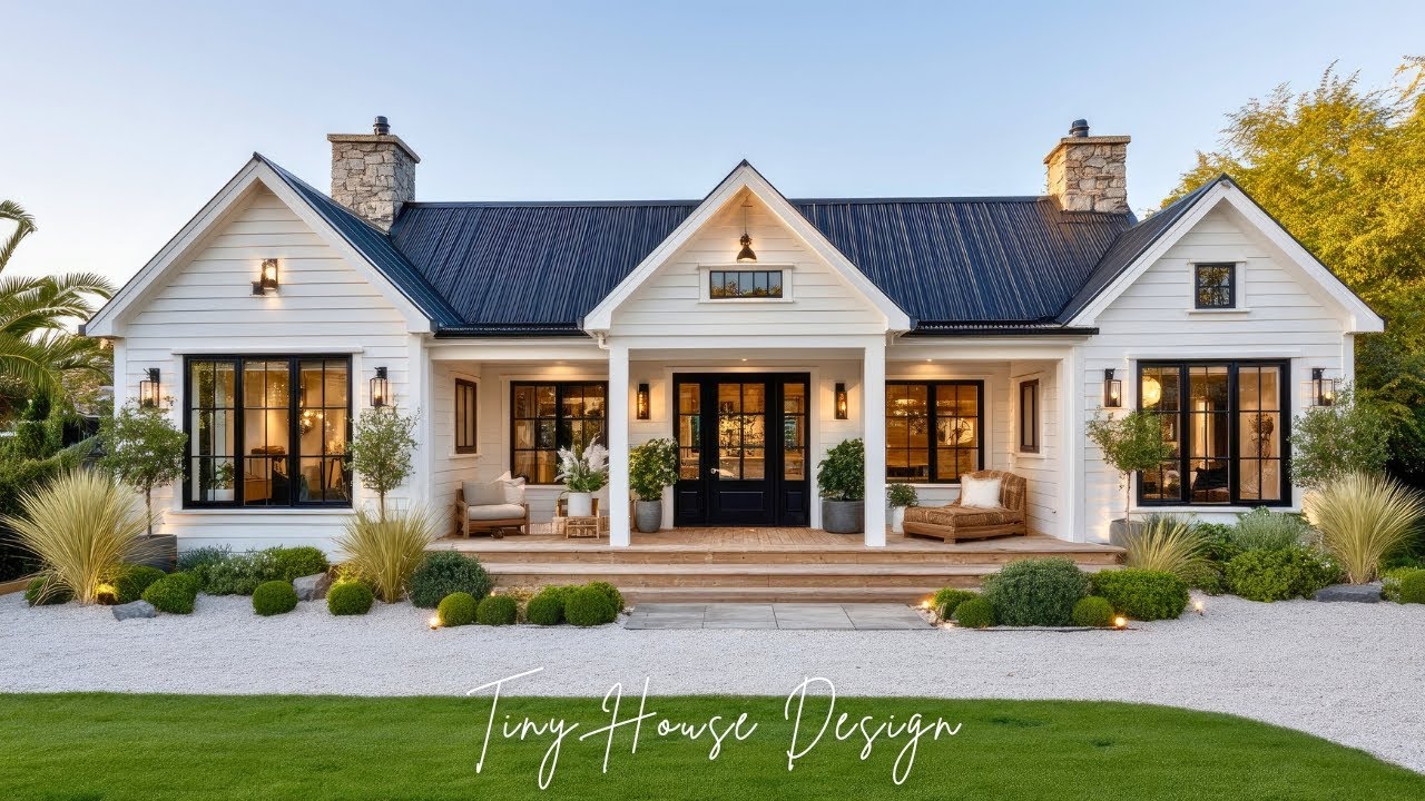 Modern Barnhouse Tiny House | Smart Layout, Rustic Style & Luxury Comfort