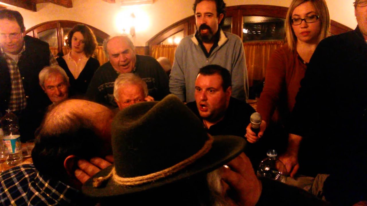 Canti d'osteria a Ferriere Gruppo Anzola