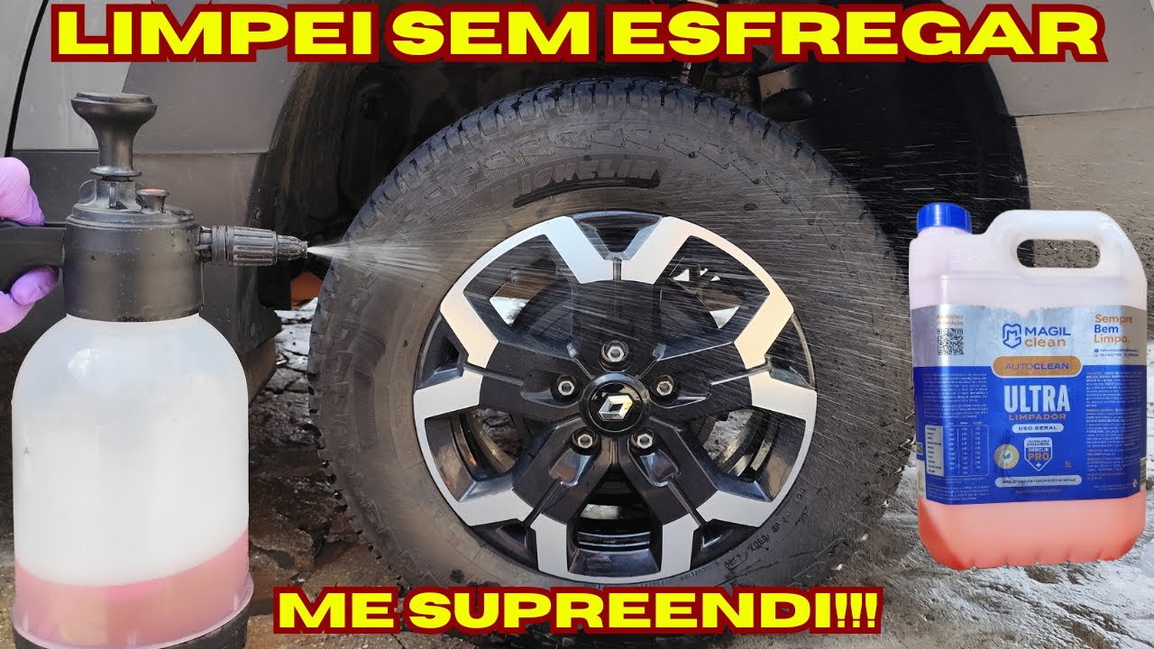 💥 LIMPEI SEM ESFREGAR! SUJEIRA PESADA MAGIL CLEAN EM AÇÃO! 🧽🔥
