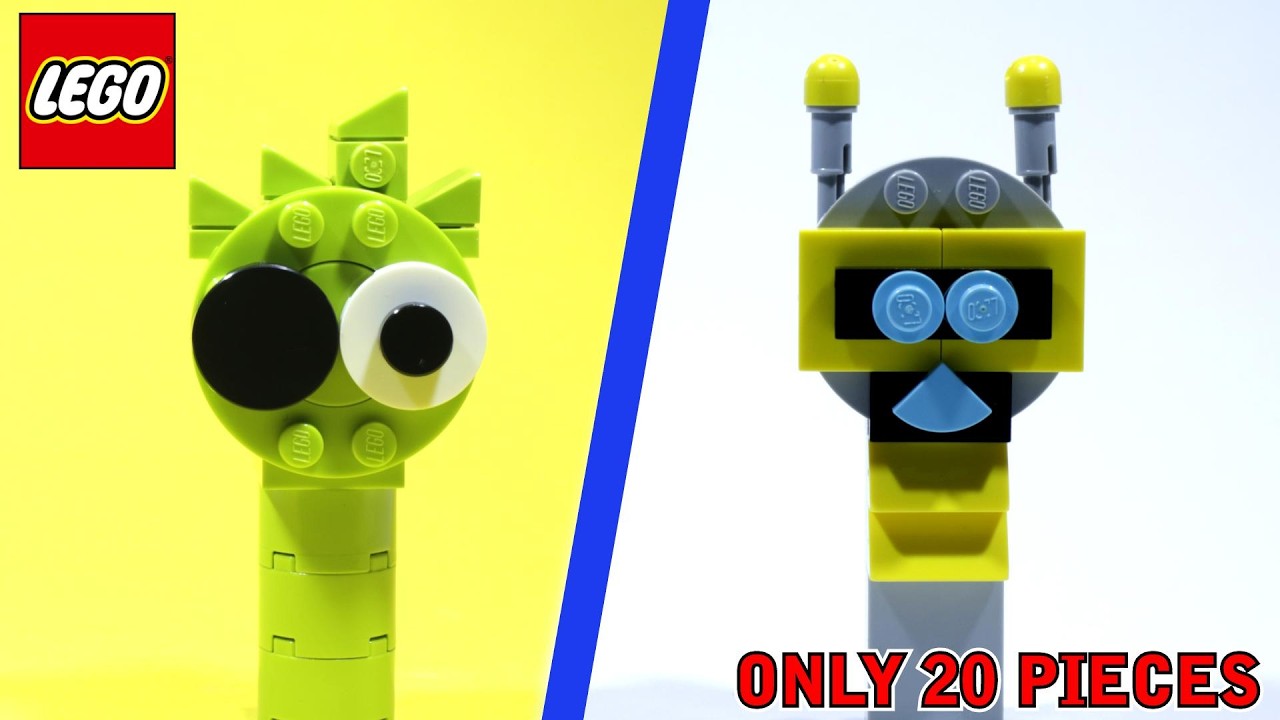 10 Sprunki things you can make with 20 Lego Pieces Part 3