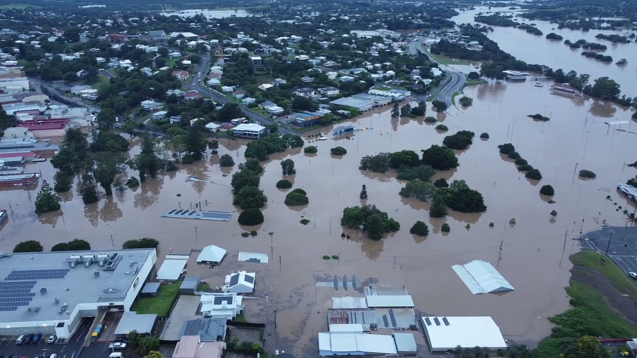 Gympie Floods 2022 Drone Footage