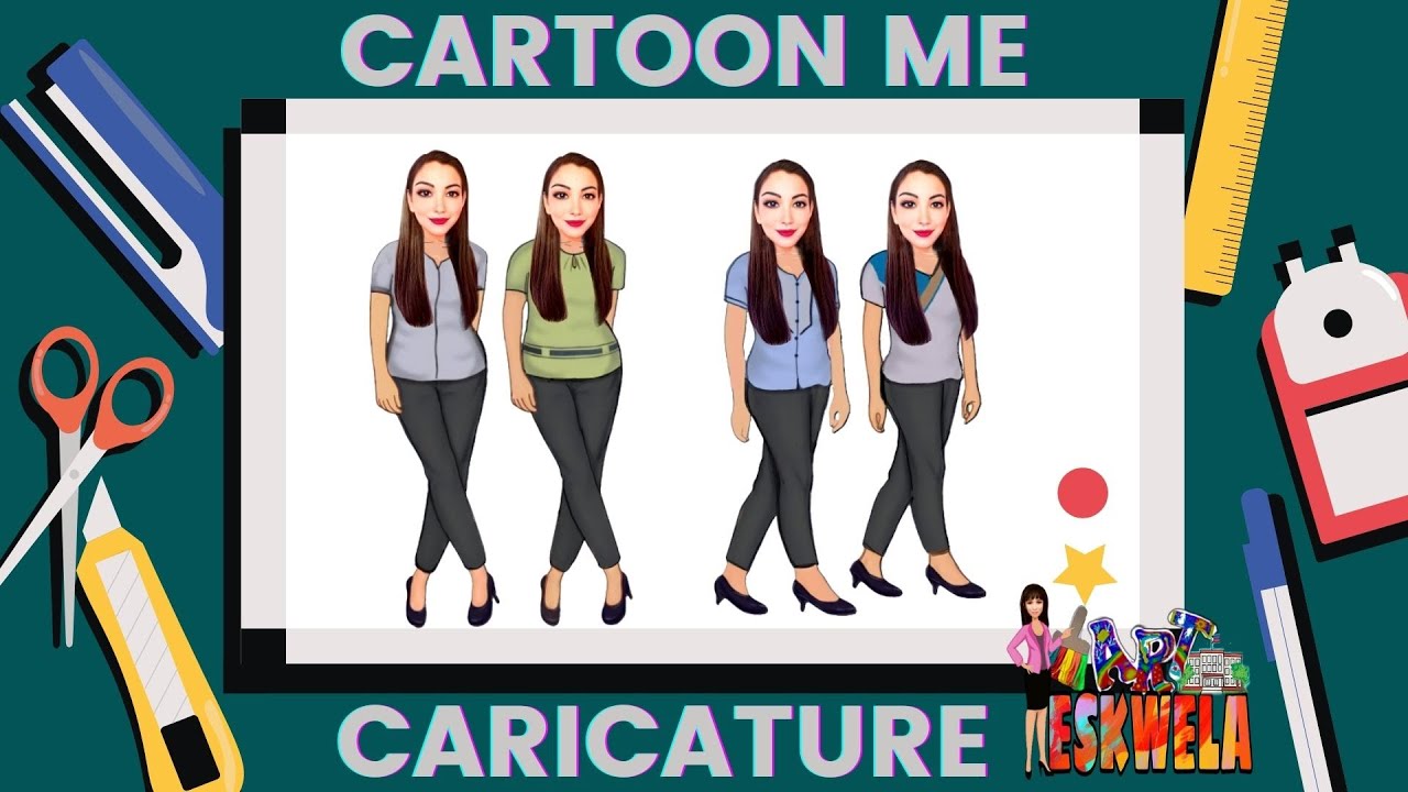 HOW TO MAKE CARICATURE/CARTOON ME USING YOUR SMART PHONE