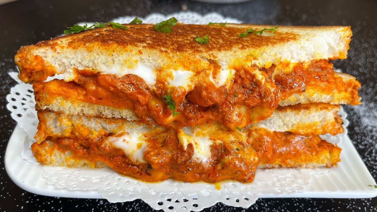 Chicken Tandoori Cheese Sandwich Recipe | बनाएं कैफ़े जैसी चिकन सैंडविच अब घर में | Sandwich Recipe