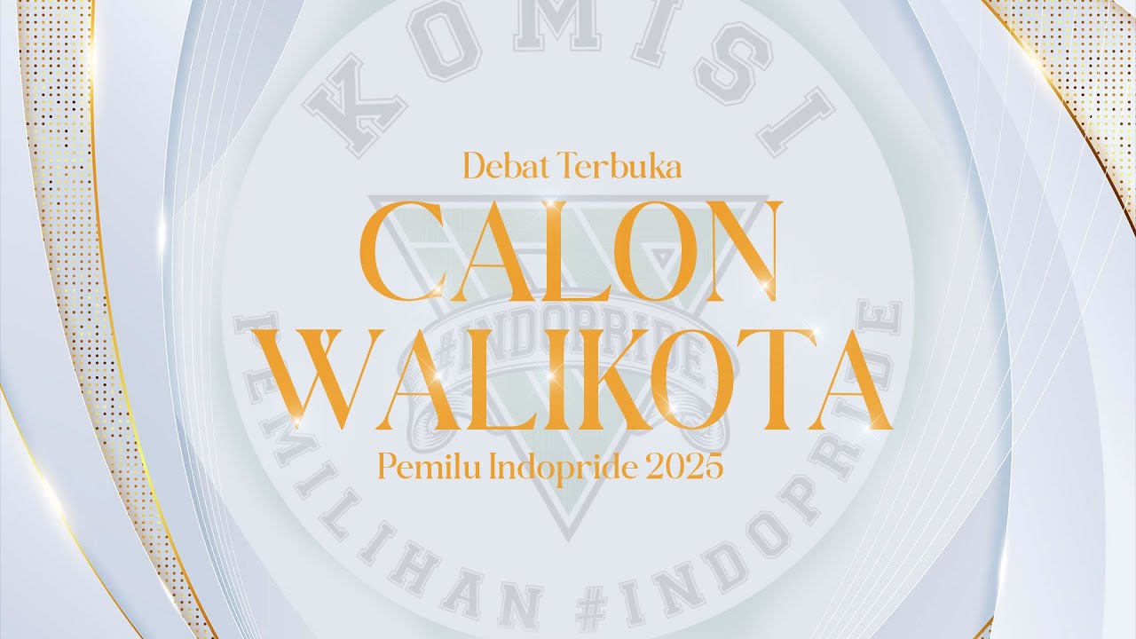 DEBAT PERTAMA CALON WAKIL WALIKOTA #INDOPRIDE 2025