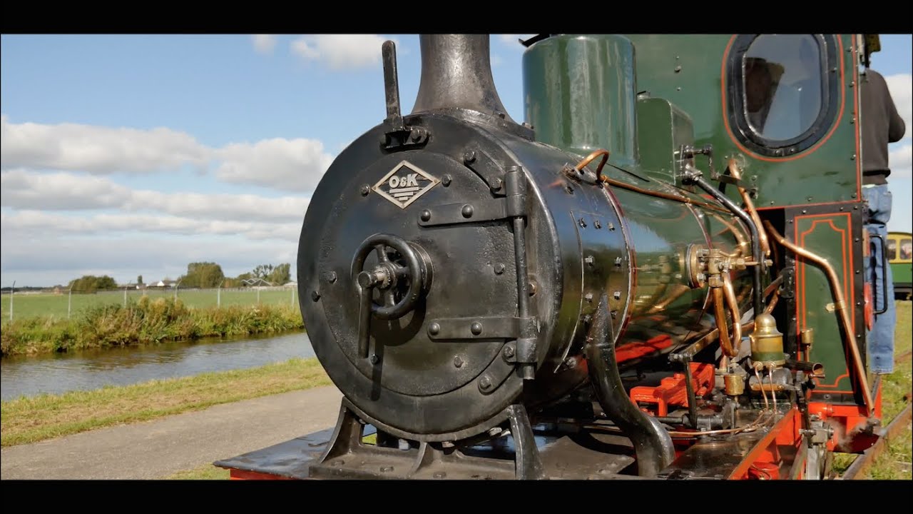 Stoomtrein Katwijk Leiden Zuid Holland | Stoomtreinen 4K Ultra HD