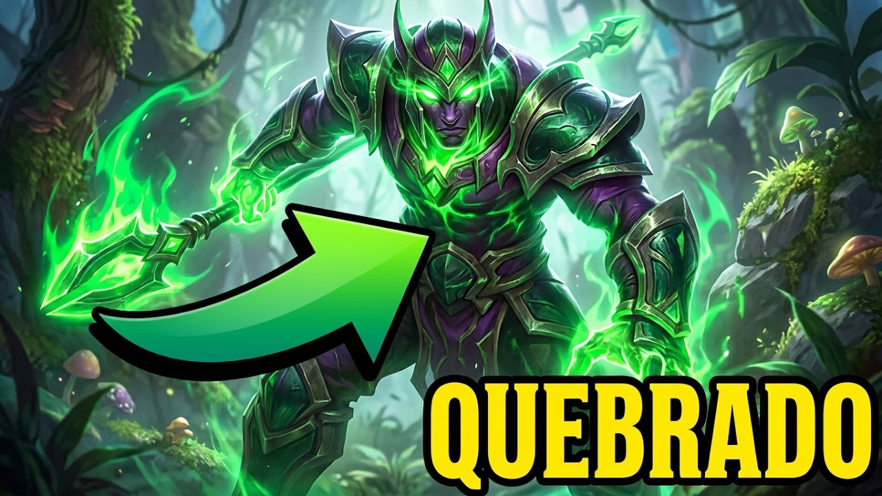 NASUS na JUNGLE BRABO DEMAIS PRA ESSE JOGO | DERROTA AUTOMÁTICA